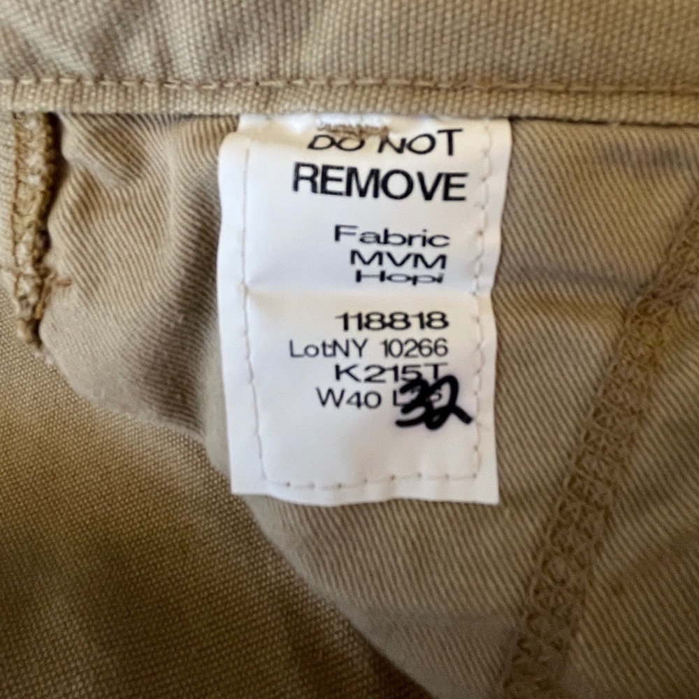 Tyndale FR Cargo Pants Men 40x32 Tan Khaki Flame Resistant NFPA 2112 CAT 2 K215T - Picture 8 of 8